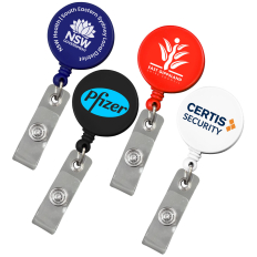 Printed Retractable ID Badge Reels 