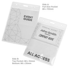 Large Triple Soft ID Card Holder