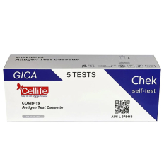 Gica Cellife 5 Pack Rapid Antigen Tests