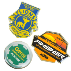 Digital Printed Epoxy Dome Lapel Pins