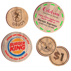 Wooden Tokens