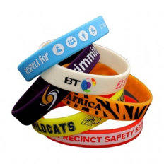 Printed Silicone Wristbands