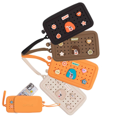 PVC Charm Phone Pouch