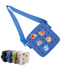 PVC Charm Sling Bag