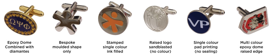 Cufflink branding options